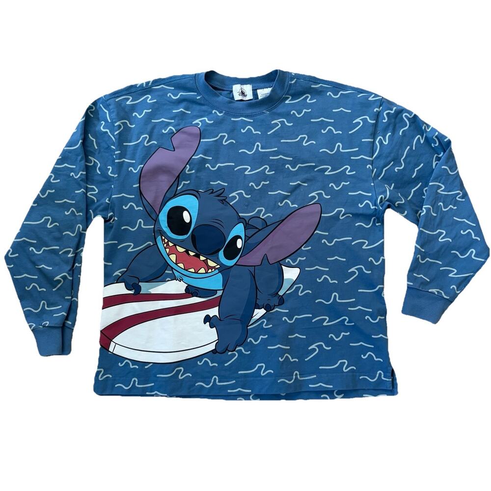Disneyland Stitch Spirit Jersey Medium Celebration Crew Surfing Disney